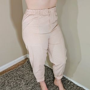 Vintage Pastel Pink high-wasted Pants